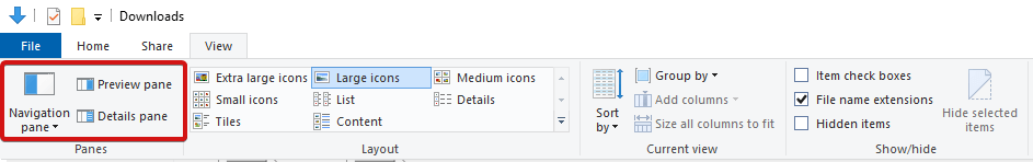 Disable Details