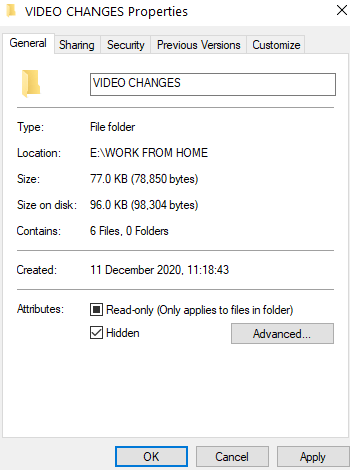 Hide Your Files