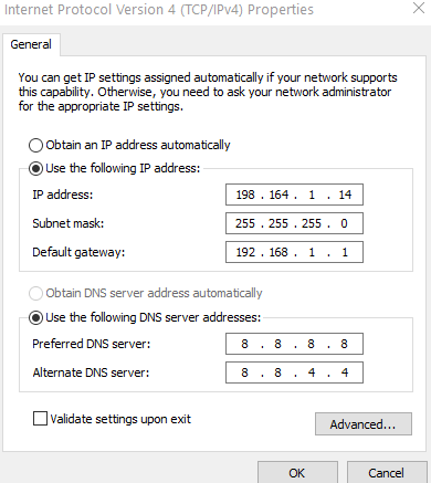 IP address