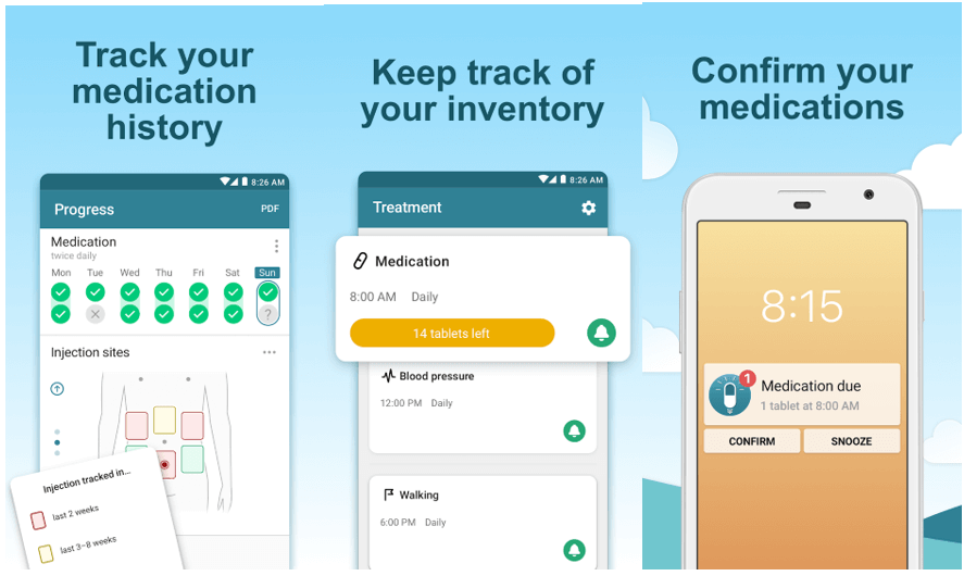 Medication Reminder & Pill Tracker by MyTherapy
