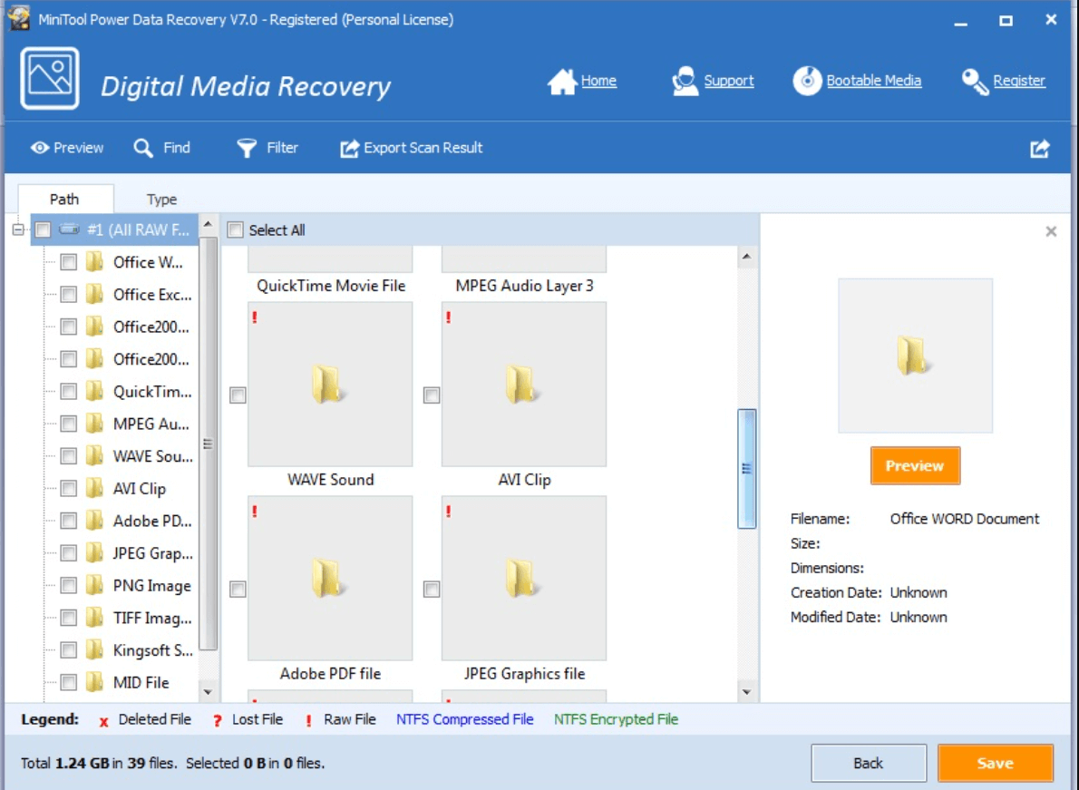 MiniTool Data Recovery Software