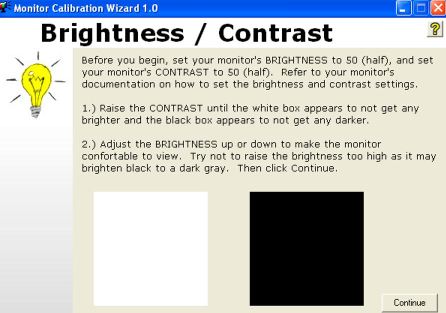 Monitor Calibration Wizard