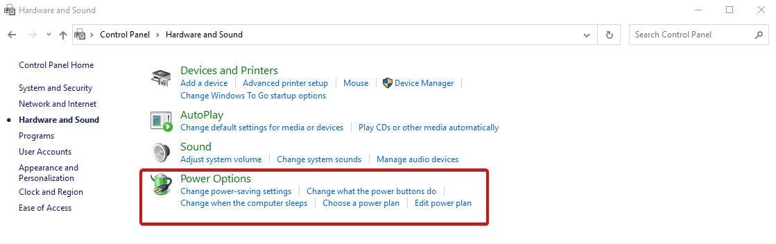 control panel 2