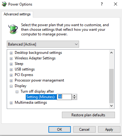 control panel 5