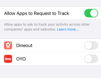 Allow Apps to request to Track
