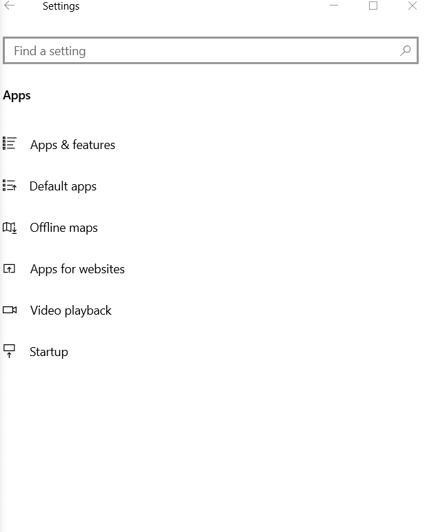 App feature and Settings