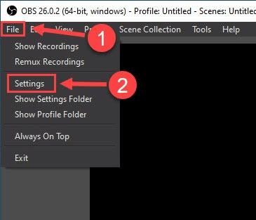 Audio settings