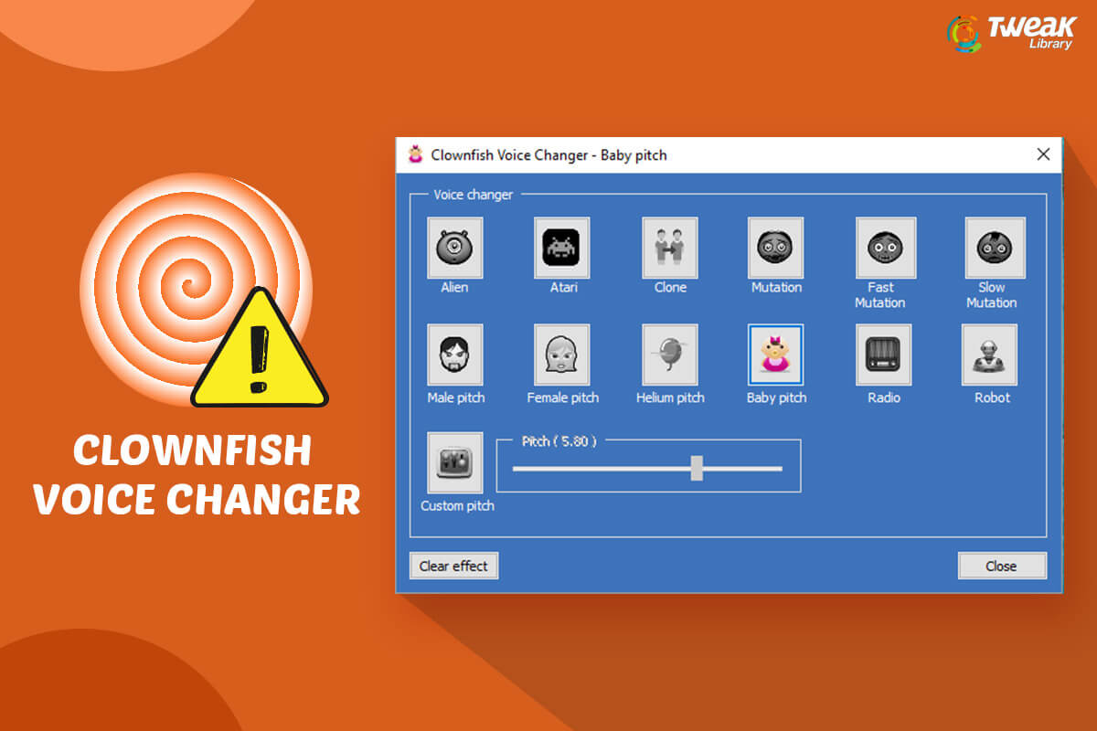 Clownfish Voice Changer not working