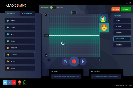MasqVox Voice Changer