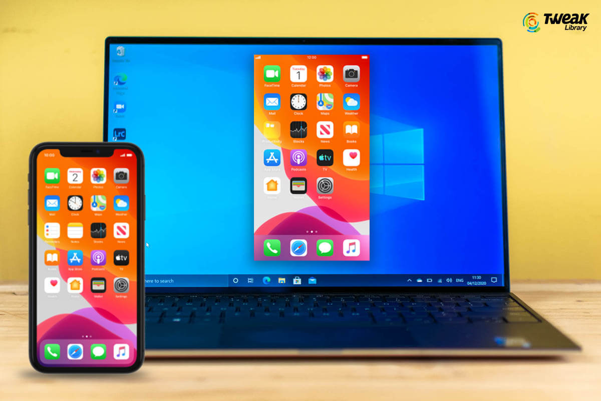 Screen Mirroring iPhone To PC