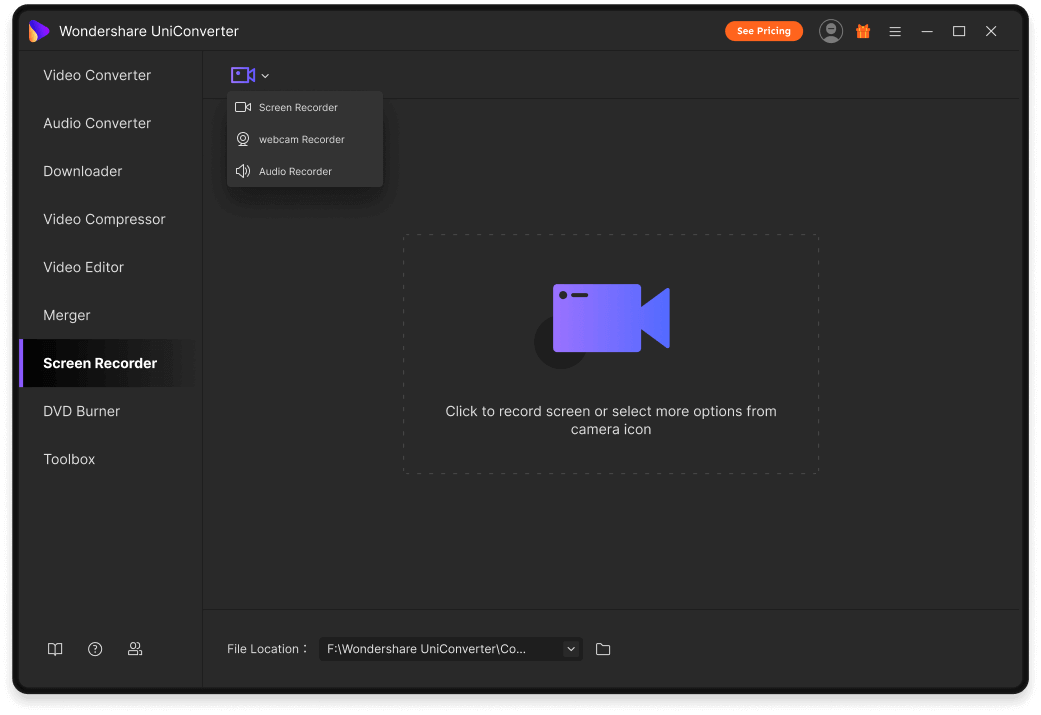 Screen recorder