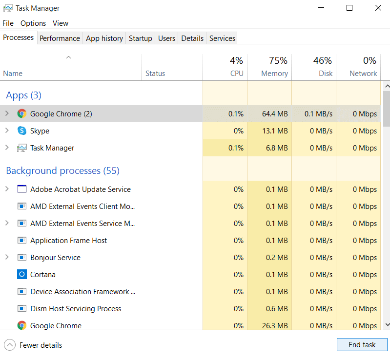 Task Manager - Close Apps Running on PC