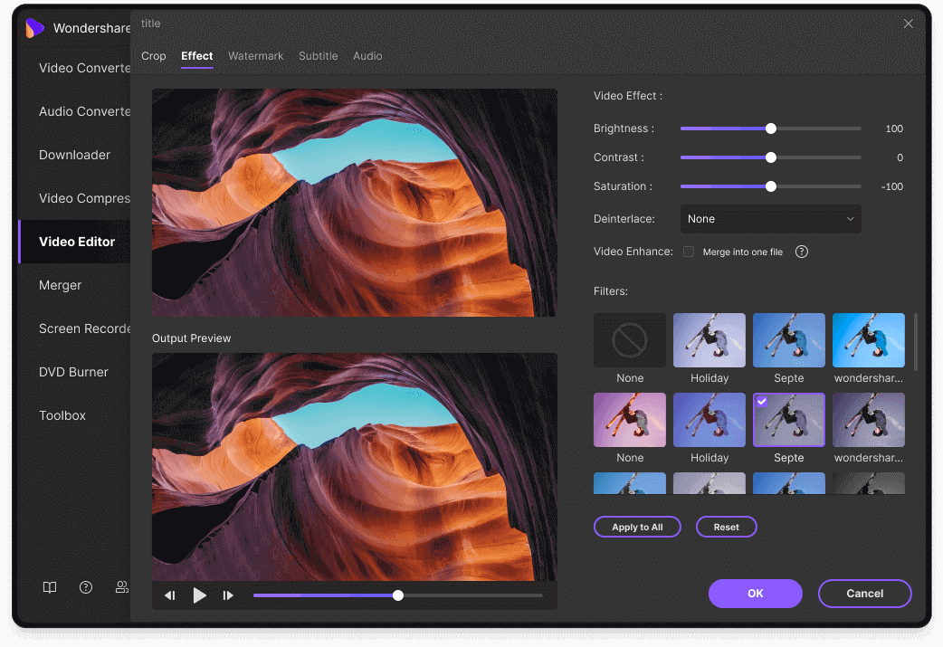 Video effect