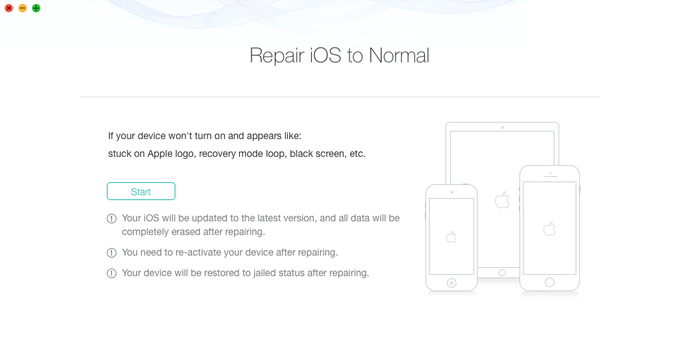 iOS Repair Tools