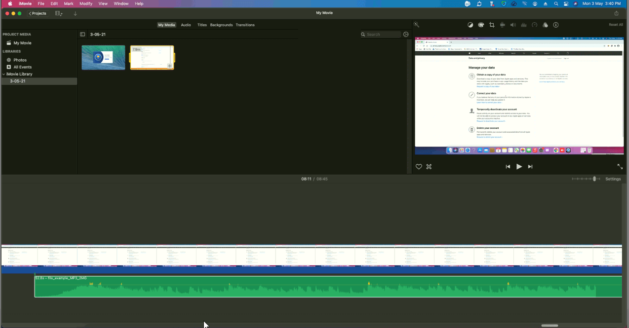 Add Background Music
