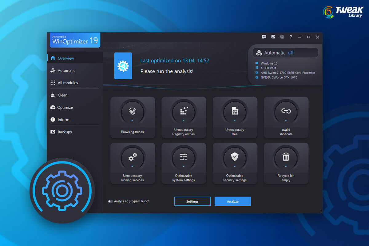 Ashampoo WinOptimizer