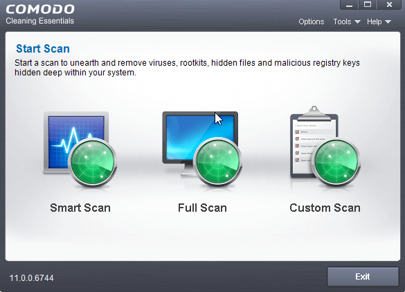 Comodo Cleaning Essentials