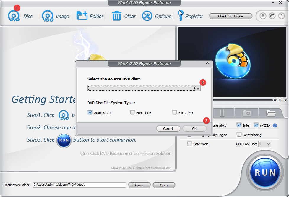 DVD disk