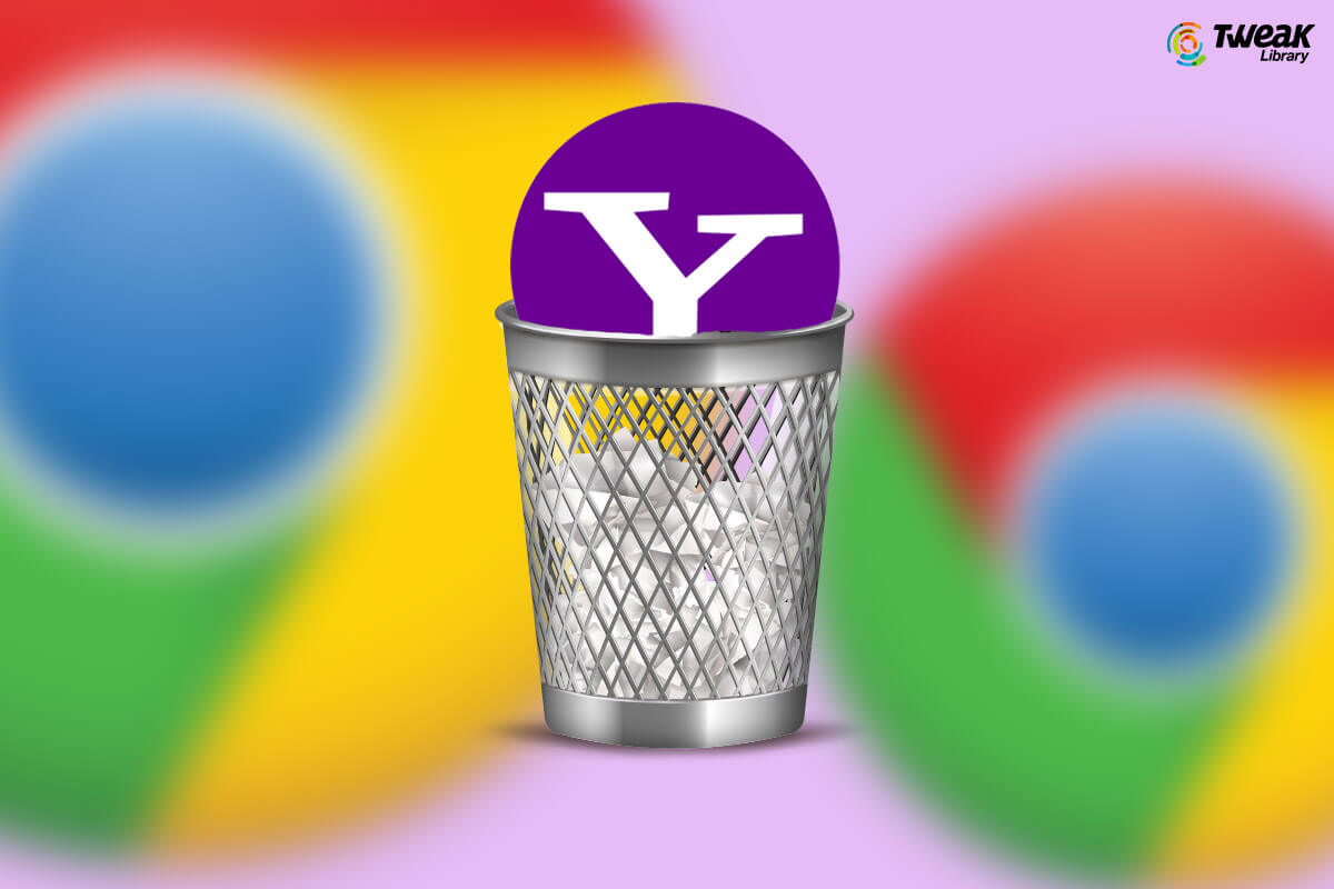 Remove yahoo from chrome