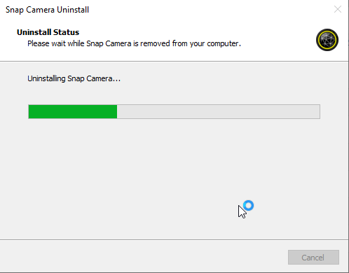 Uninstall status
