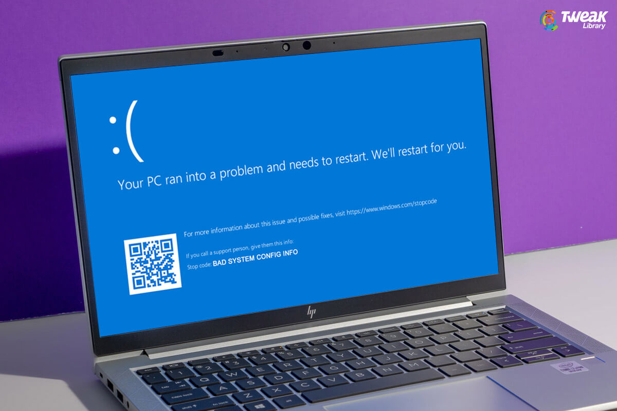 How to Fix ‘Bad System Config Info’ Error in Windows 10?