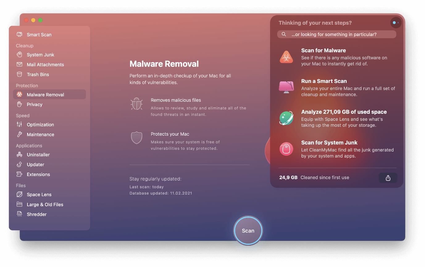 malware infections