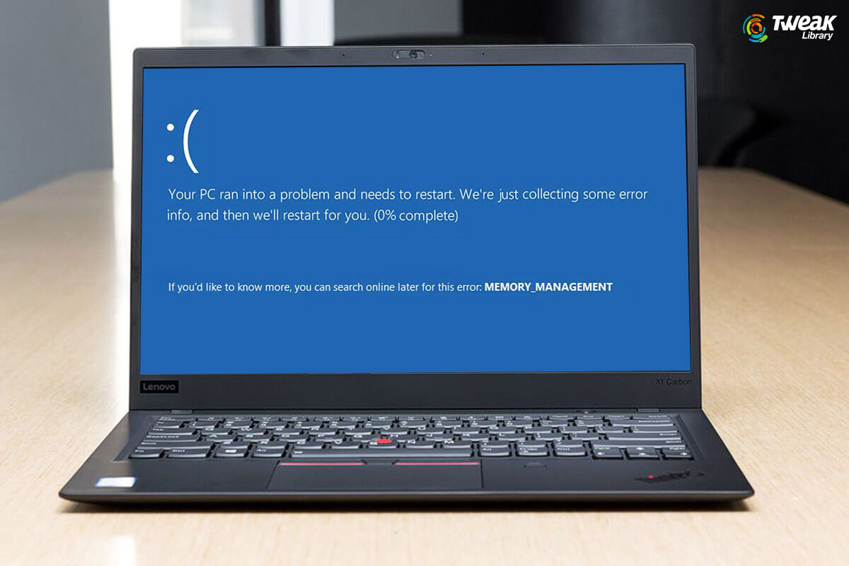 memory management BSOD error