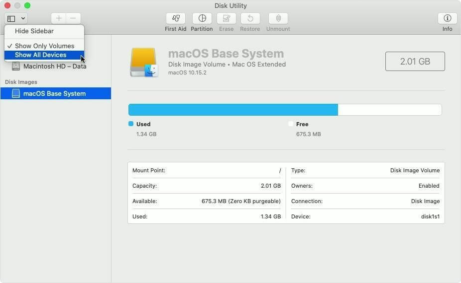 Disk Utility