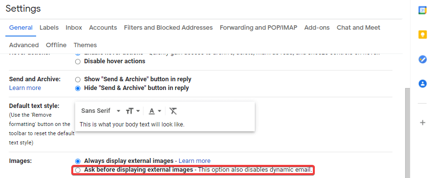 Email tracking