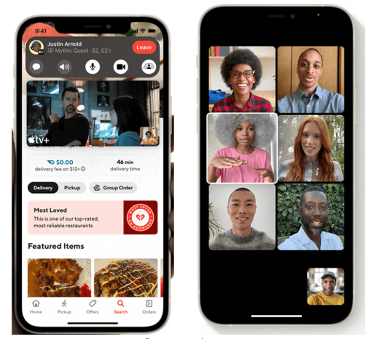 Facetime and Shareplay