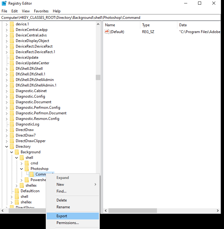 Registry editor 2