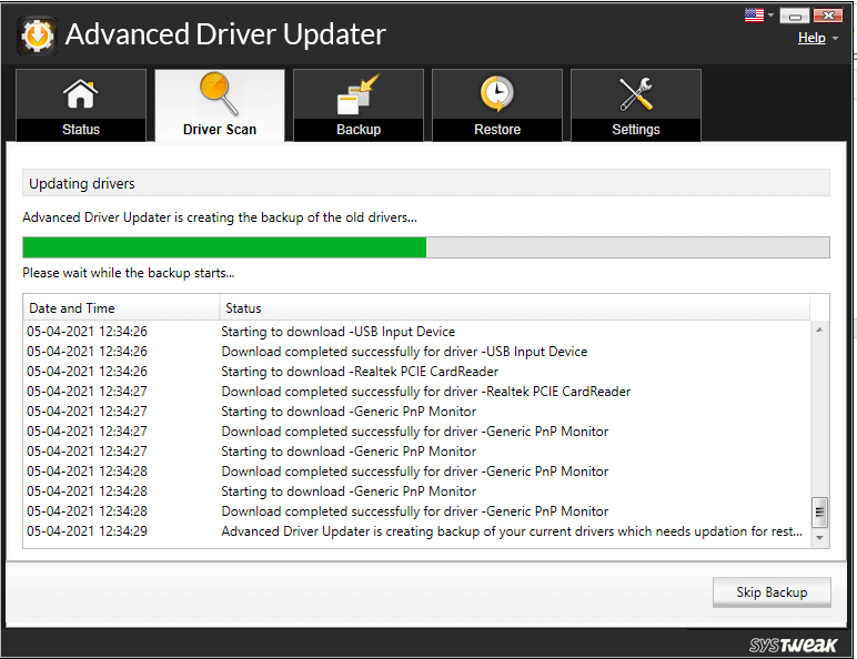 Scan driver