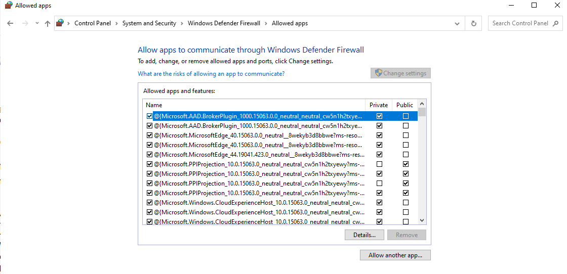 Windows Firewall
