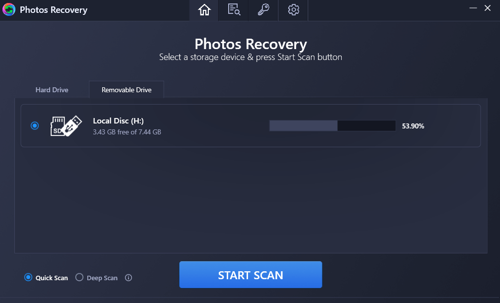 photo recovery