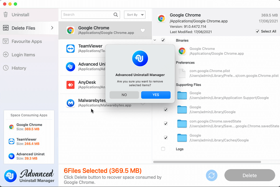 Advanced Uninstaller mac