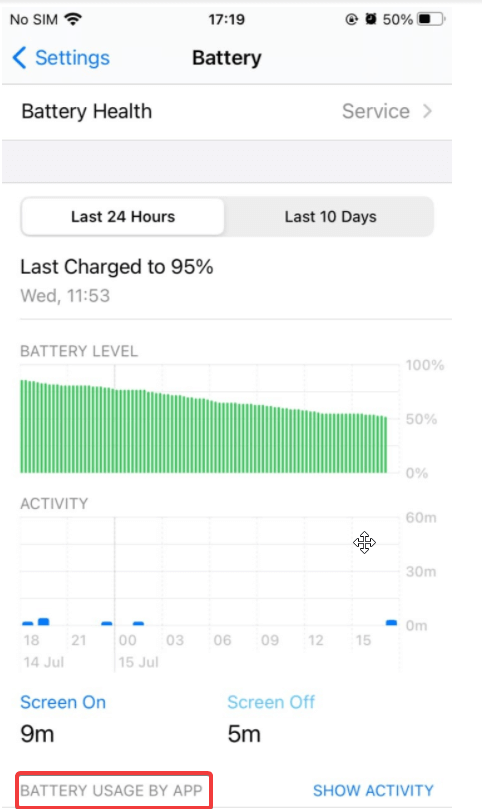 Battery health