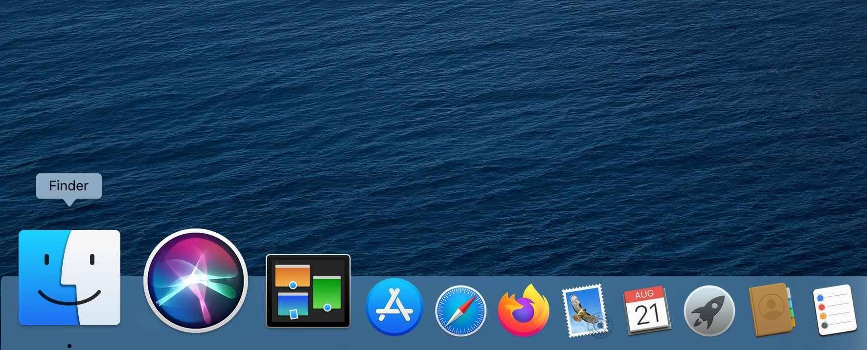 Finder Dock