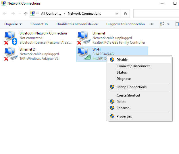 Network Connection