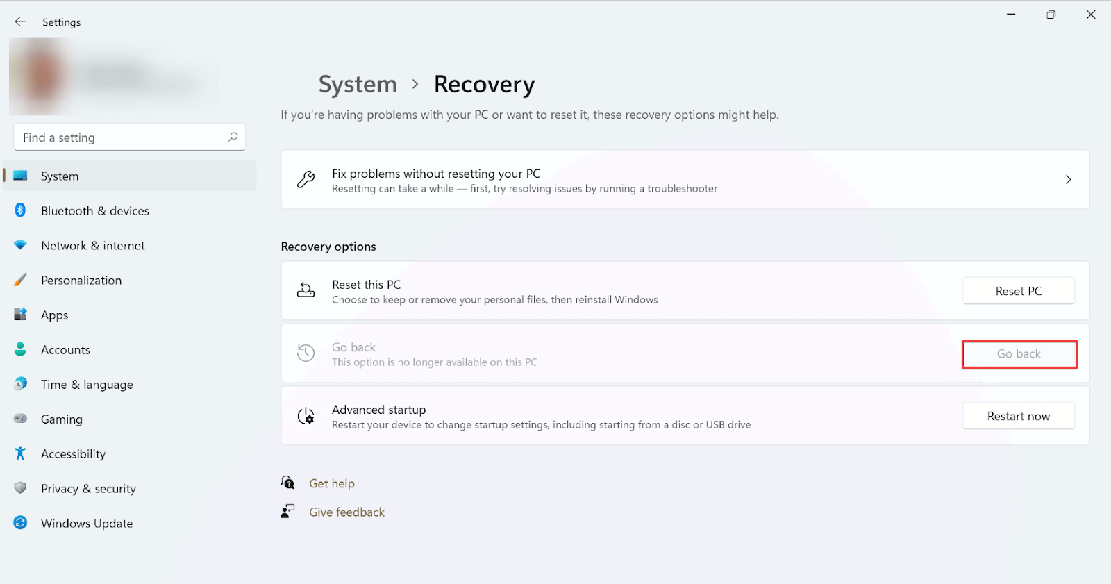 Reset PC