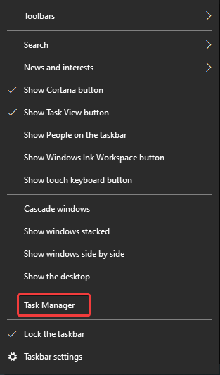 Task manager