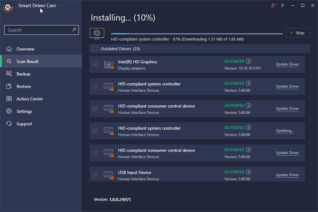 Update drivers