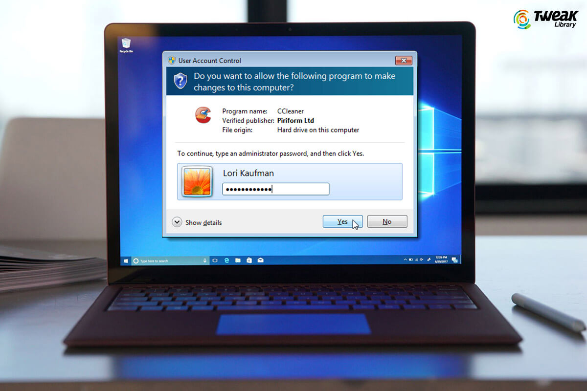 run a program with admin rights