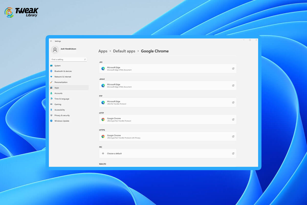 How To Set The Default Browser On Windows 11