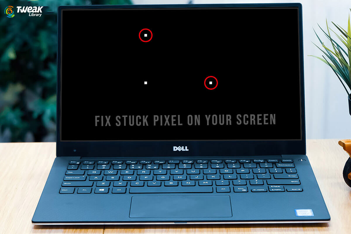 stuck pixel on the screen