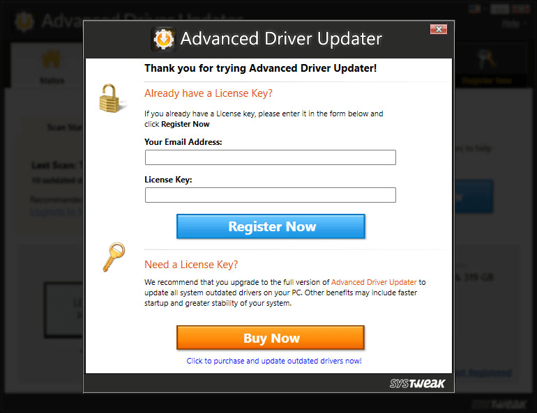 Advanced Driver Updater - Privacy