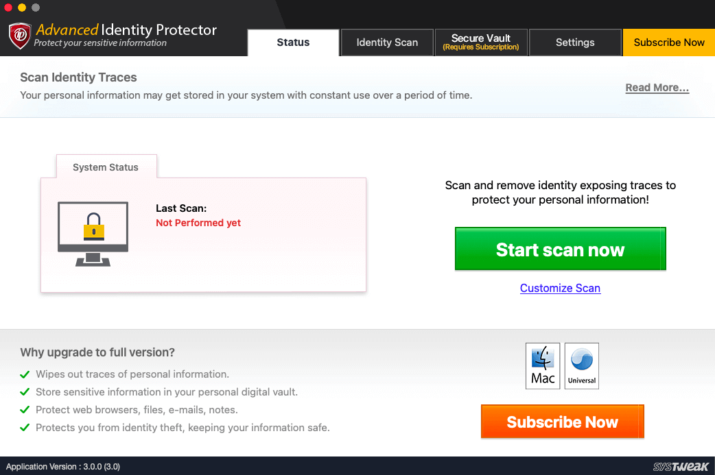 Advanced Identity protector