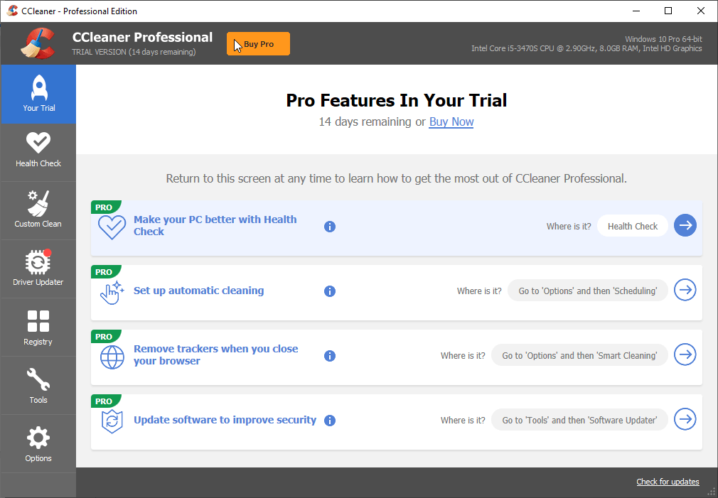 CCleaner Profesional