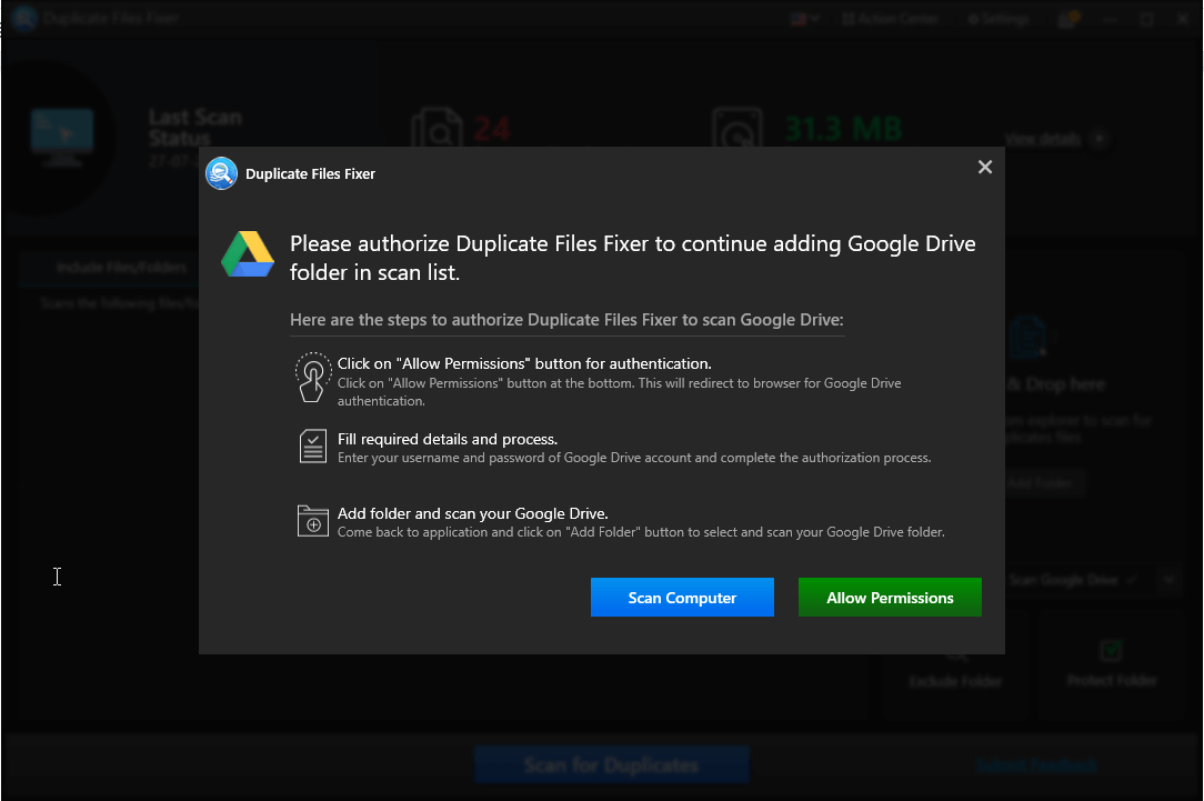 Delete duplicates