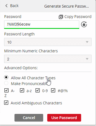 Password manage