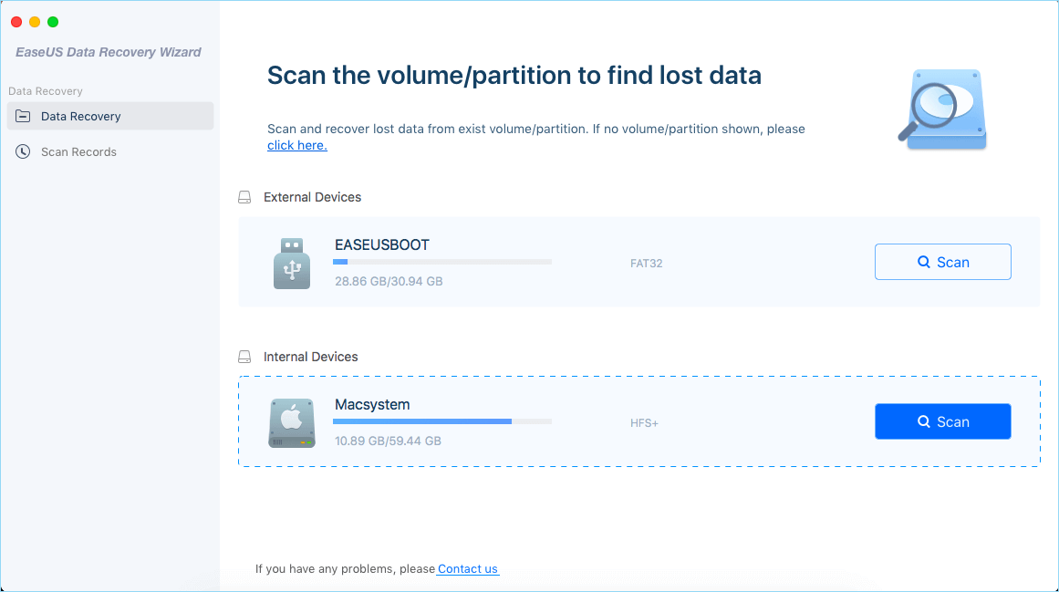 Find Lost Data